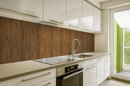 Küchenrückwand Holzoptik