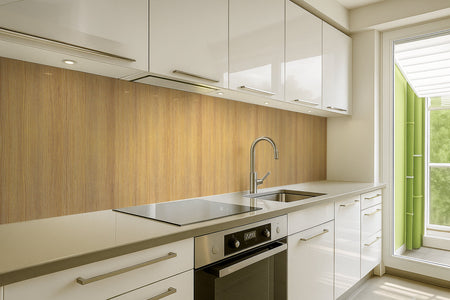 Küchenrückwand Holzoptik