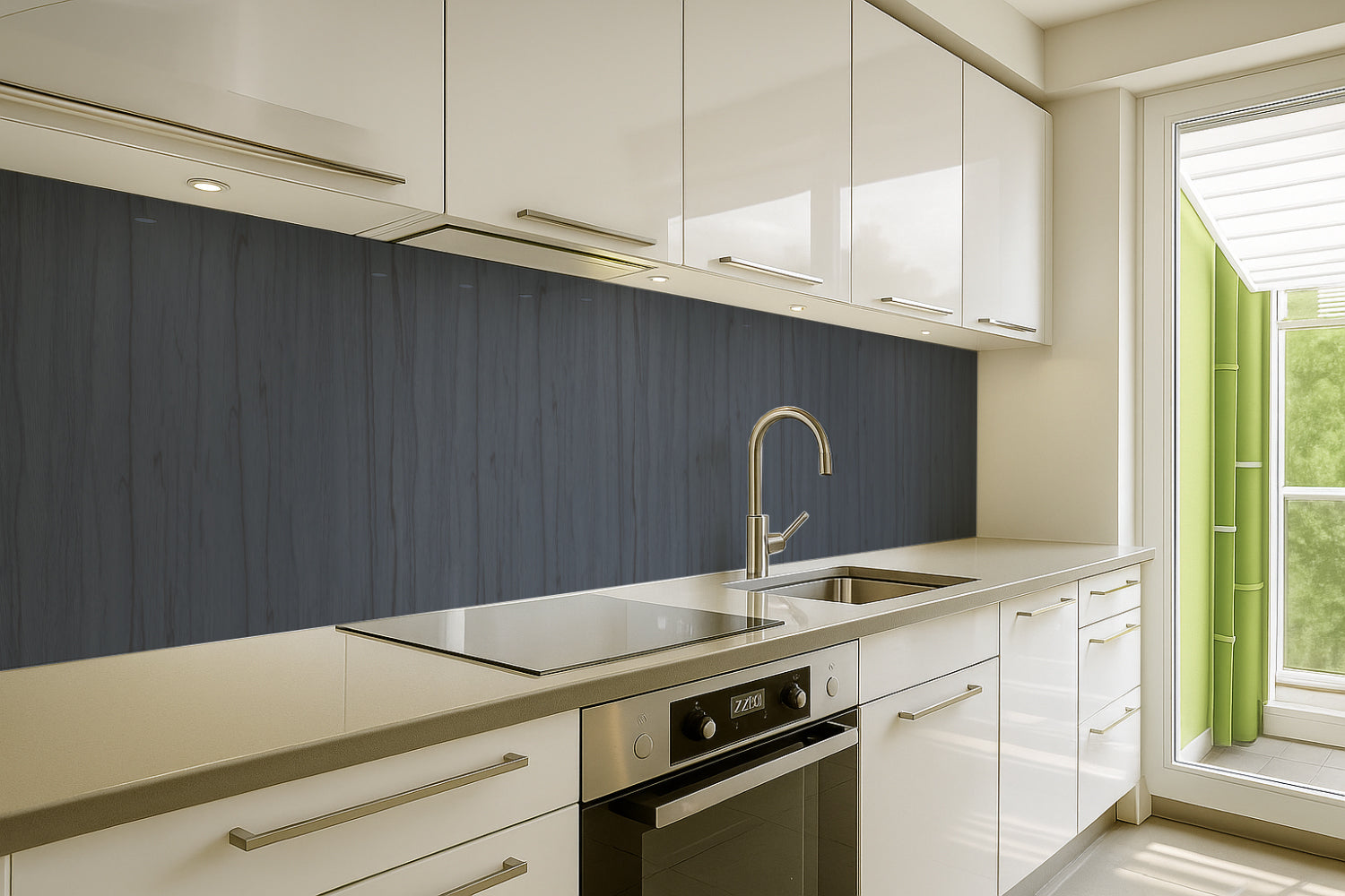 Küchenrückwand Holzoptik