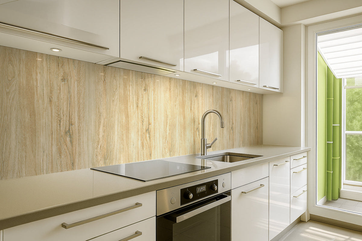 Küchenrückwand Holzoptik