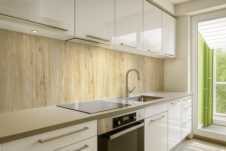 Küchenrückwand Holzoptik