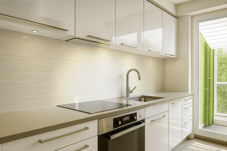 Küchenrückwand Holzoptik