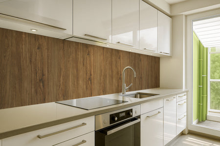 Küchenrückwand Holzoptik