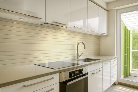 Küchenrückwand Holzoptik