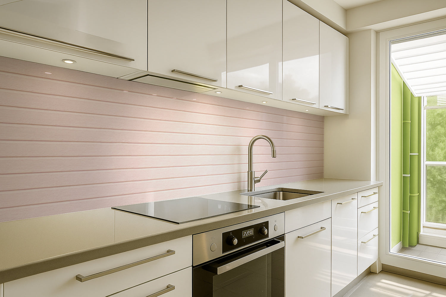 Küchenrückwand Holzoptik