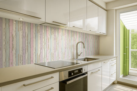 Küchenrückwand Holzoptik