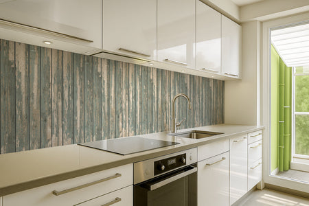 Küchenrückwand Holzoptik