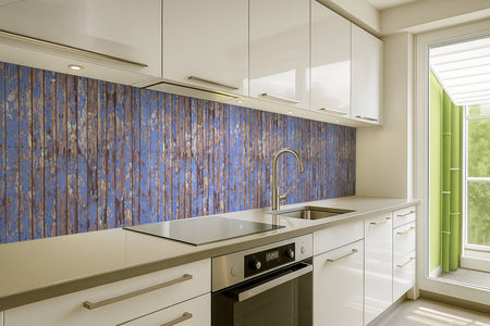 Küchenrückwand Holzoptik