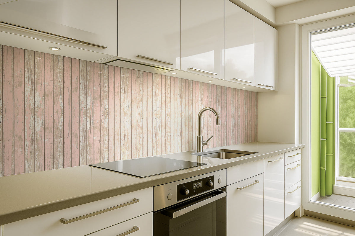 Küchenrückwand Holzoptik