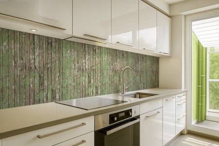 Küchenrückwand Holzoptik