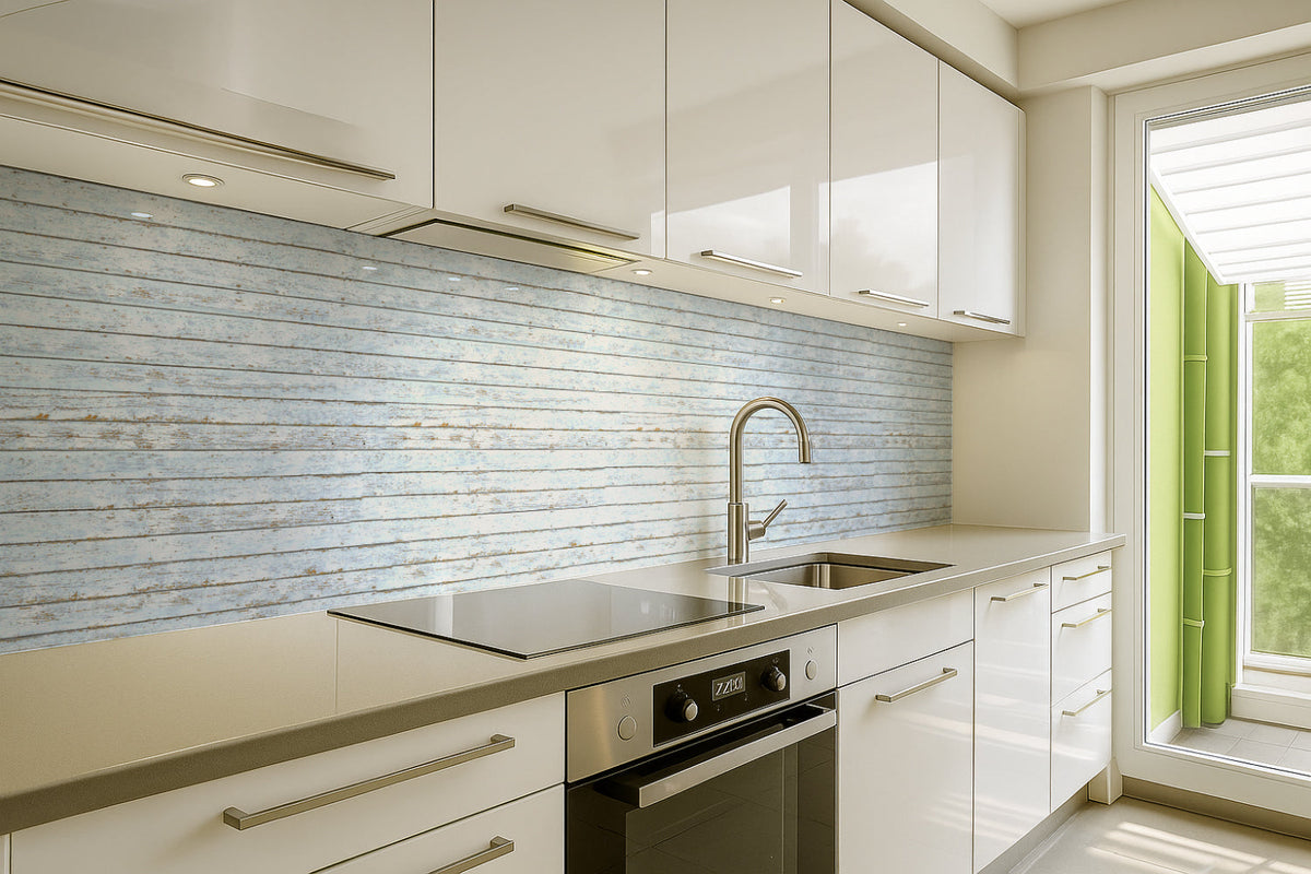 Küchenrückwand Holzoptik