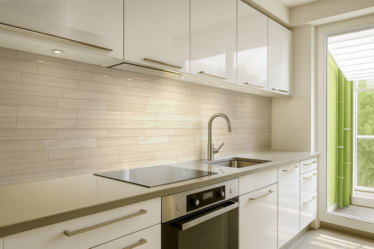 Küchenrückwand Holzoptik