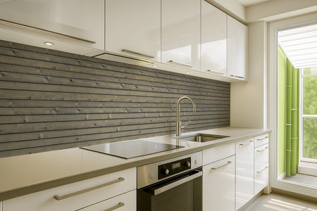 Küchenrückwand Holzoptik