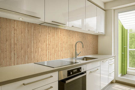 Küchenrückwand Holzoptik