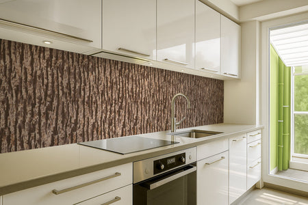 Küchenrückwand Holzoptik