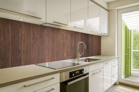 Spritzschutz Küche Holzoptik