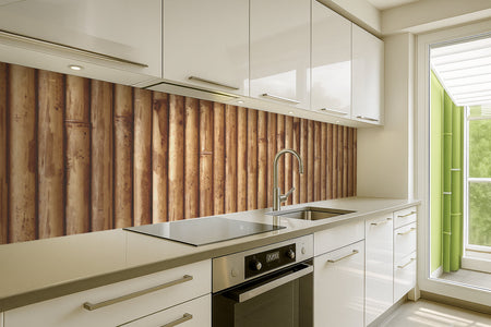 Küchenrückwand Holzoptik