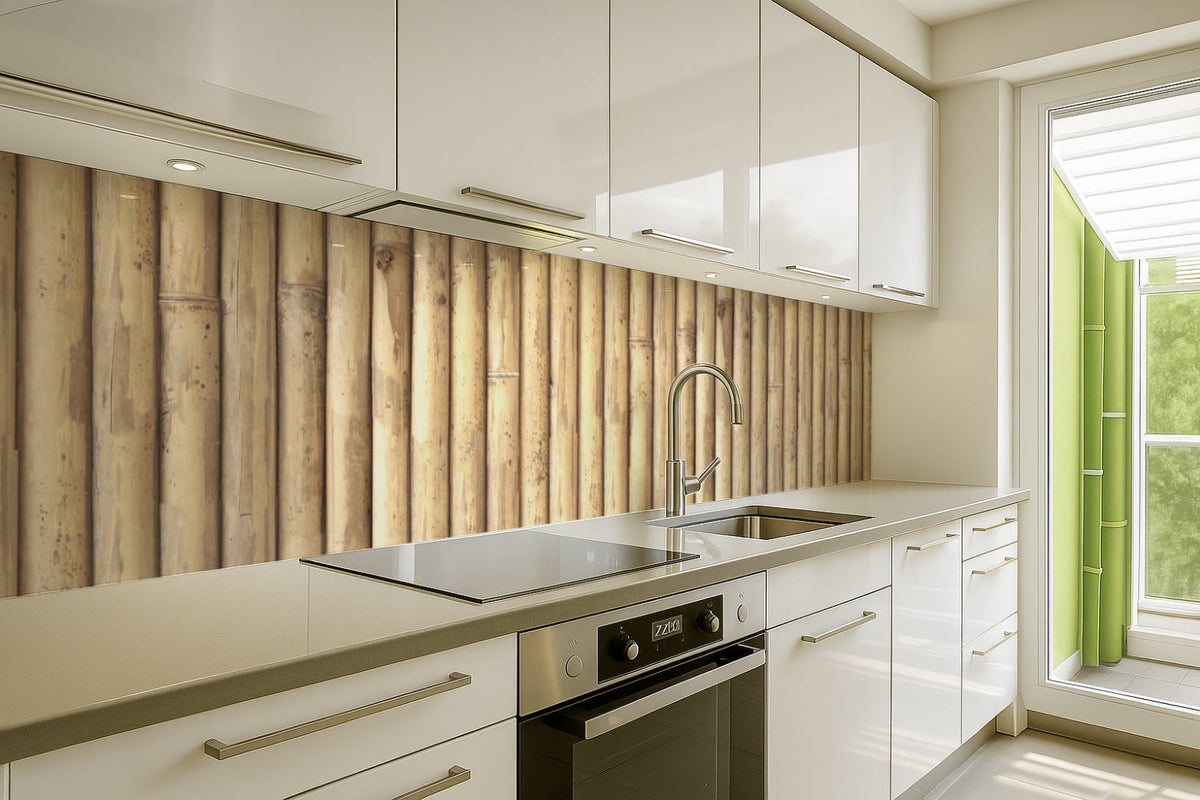 Küchenrückwand Holzoptik