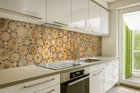 Küchenrückwand Holzoptik