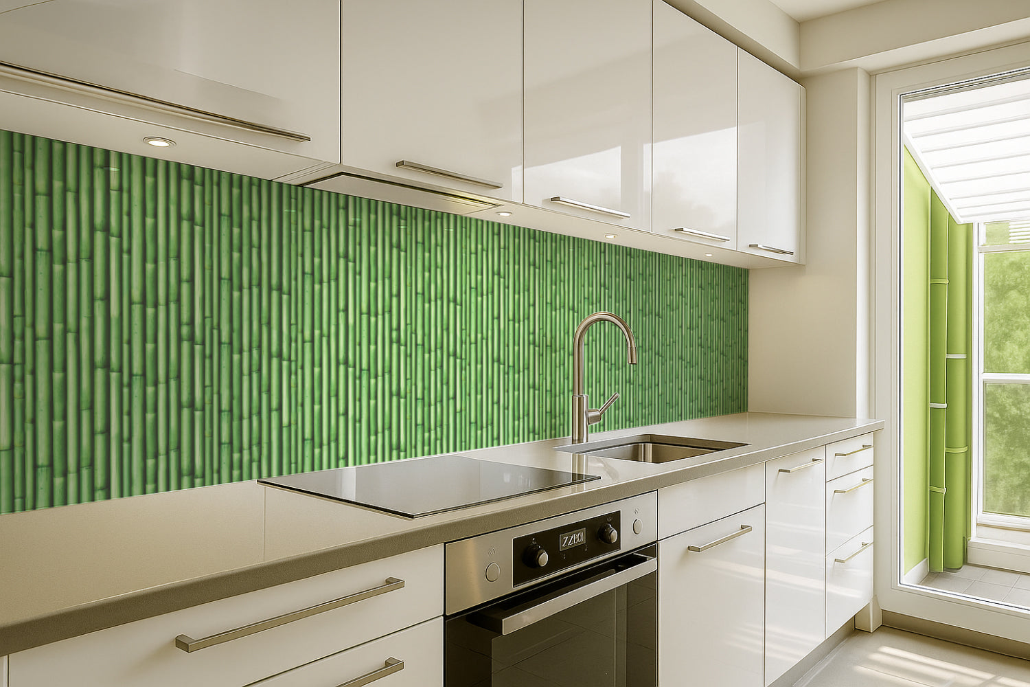 Küchenrückwand Holzoptik