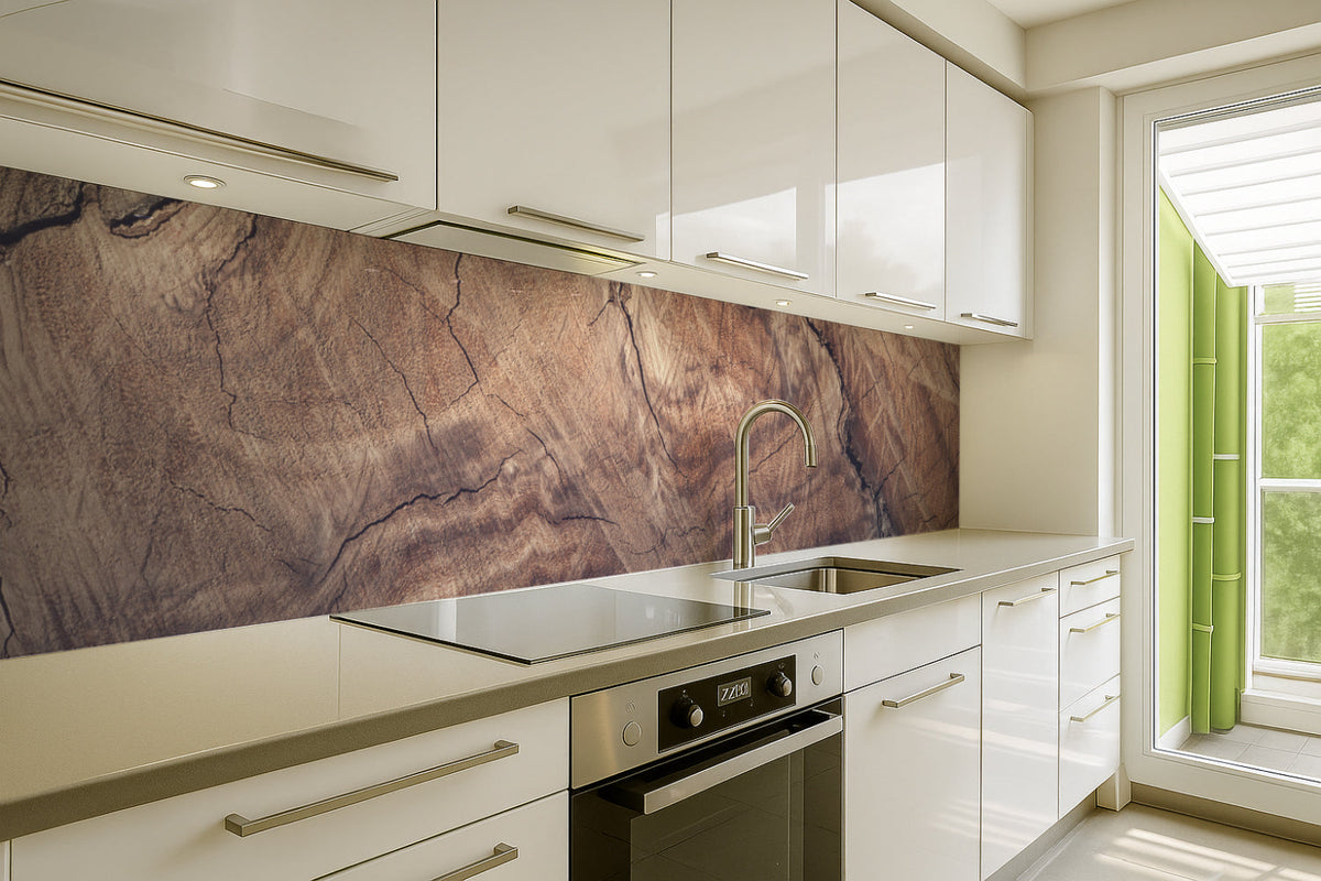 Küchenrückwand Holzoptik