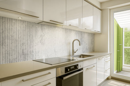 Küchenrückwand Holzoptik