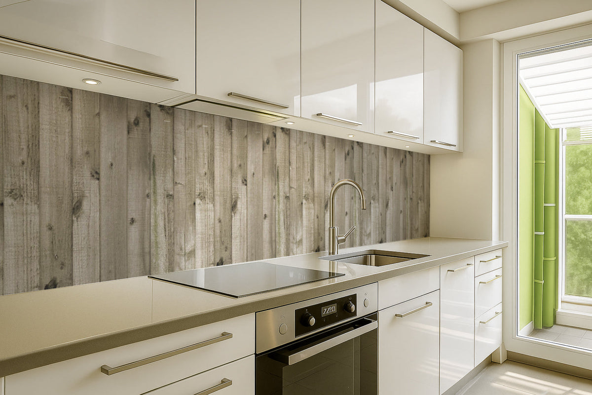 Küchenrückwand Holzoptik