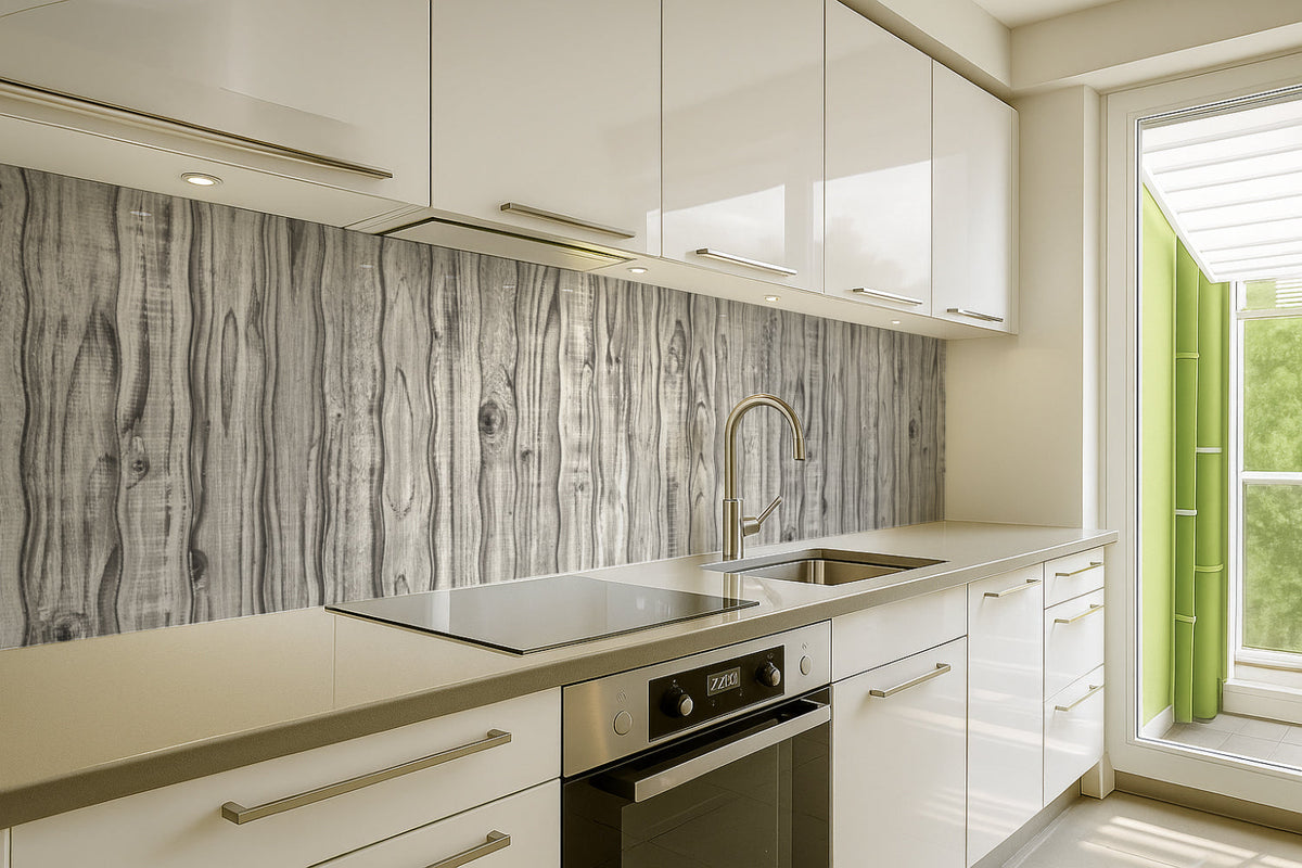 Küchenrückwand Holzoptik