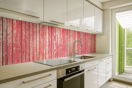 Küchenrückwand Holzoptik