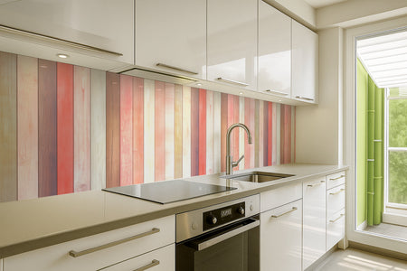 Küchenrückwand Holzoptik