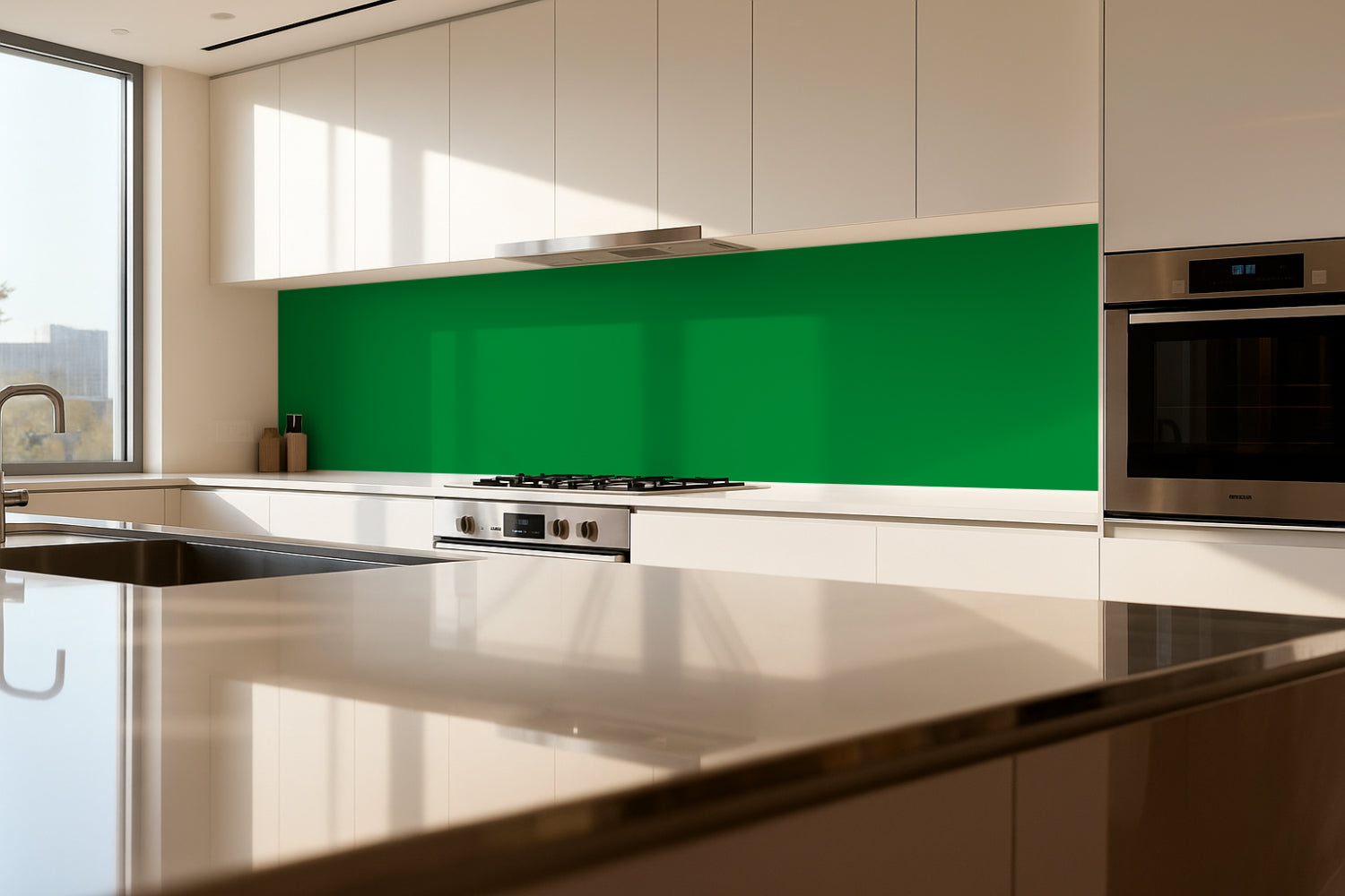 Küchenrückwand Einfarbig