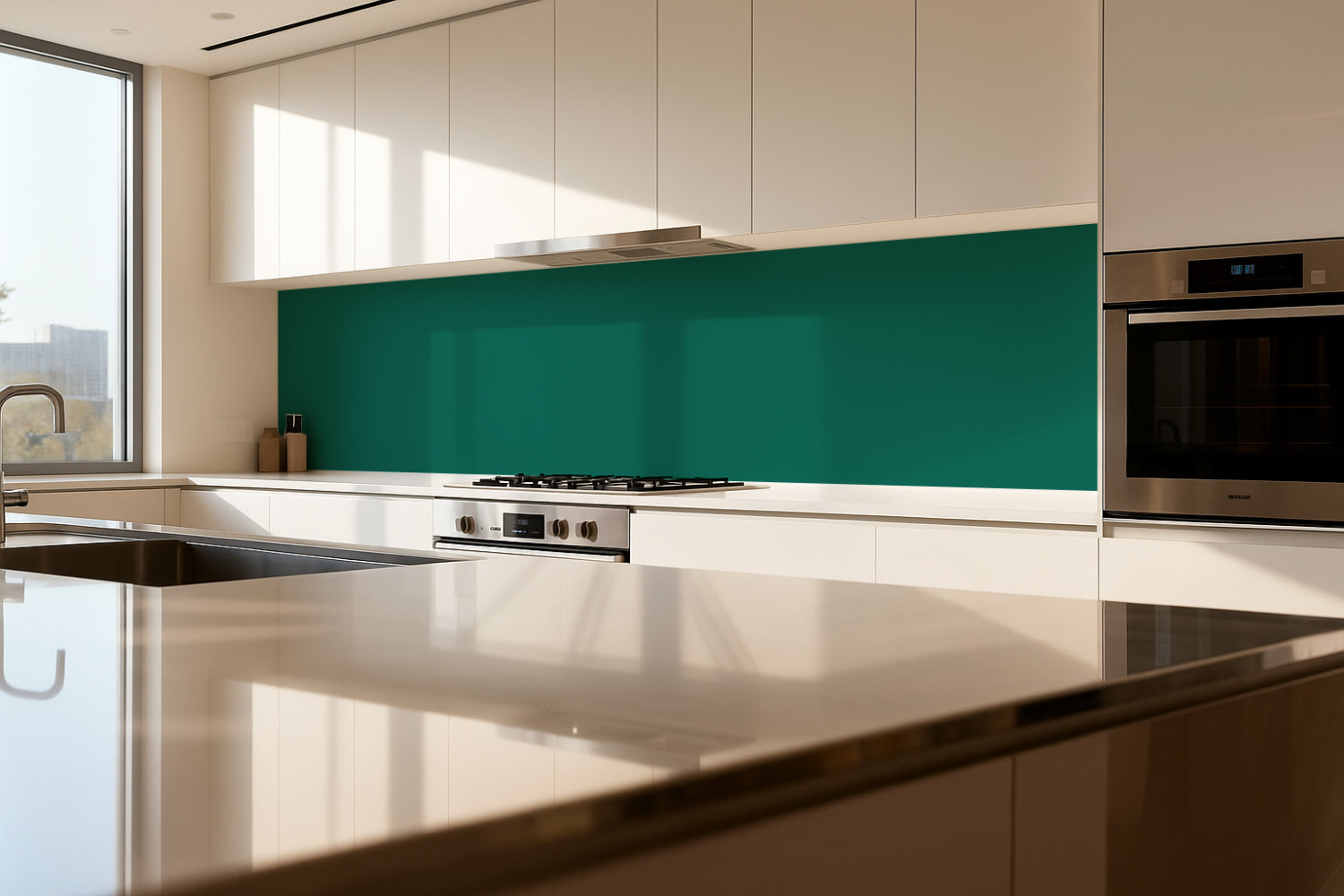 Küchenrückwand Einfarbig