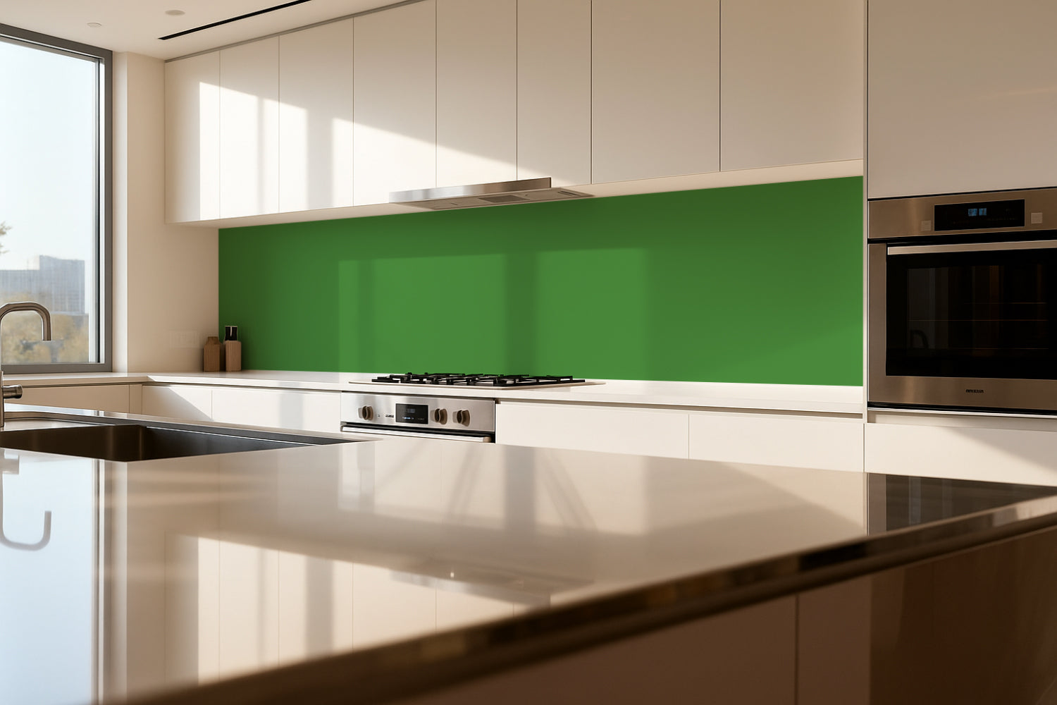 Küchenrückwand Einfarbig