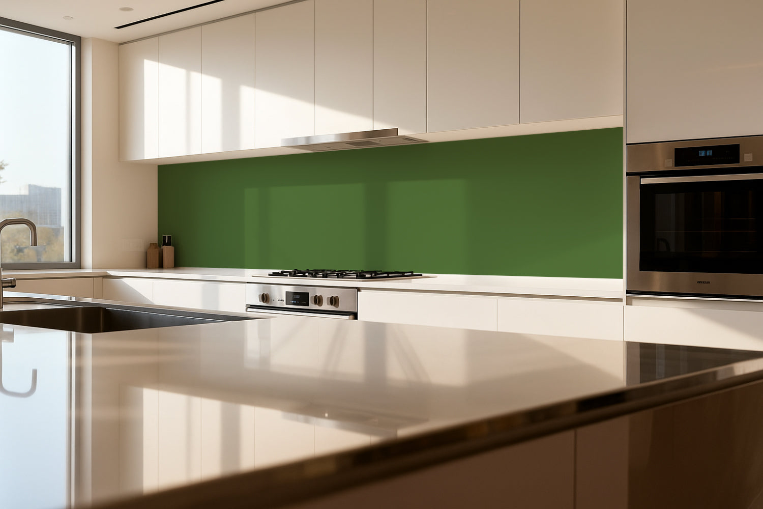 Küchenrückwand Einfarbig