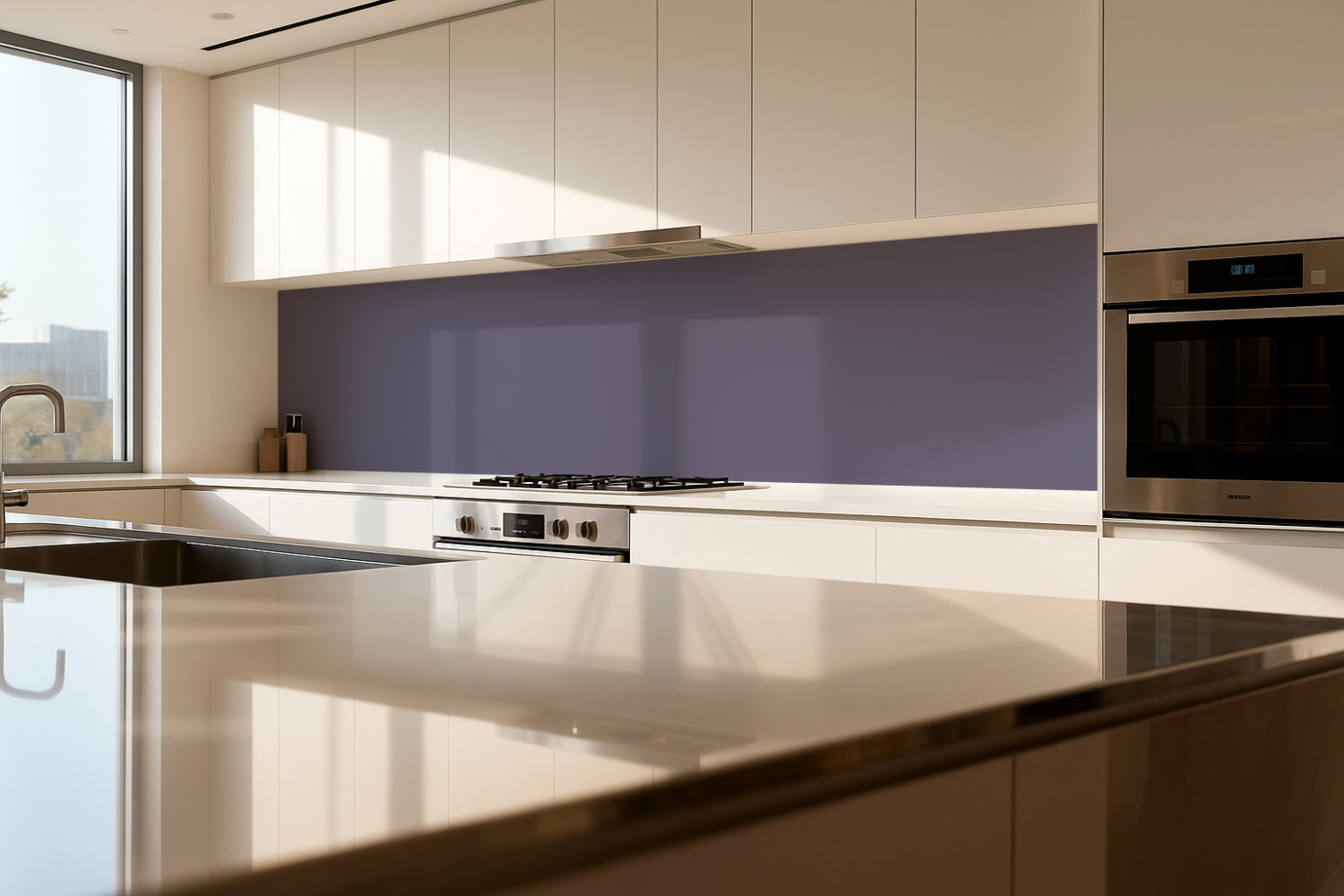 Küchenrückwand Einfarbig