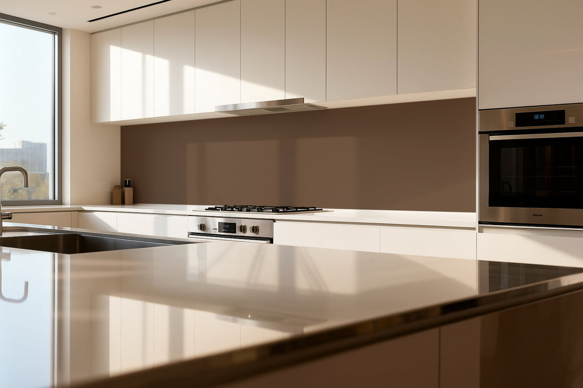 Küchenrückwand Einfarbig