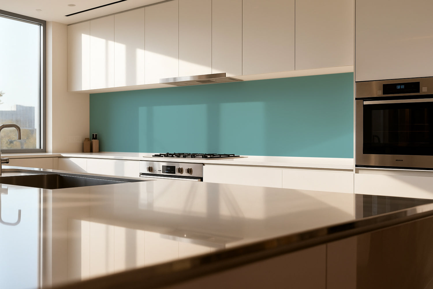 Küchenrückwand Einfarbig