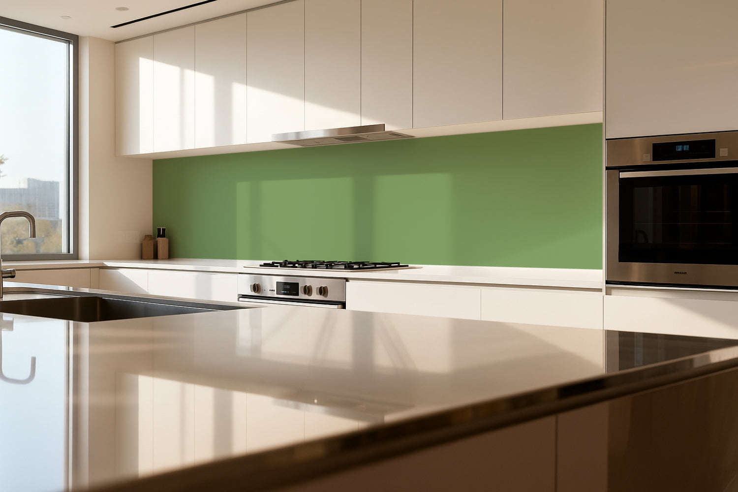 Küchenrückwand Einfarbig