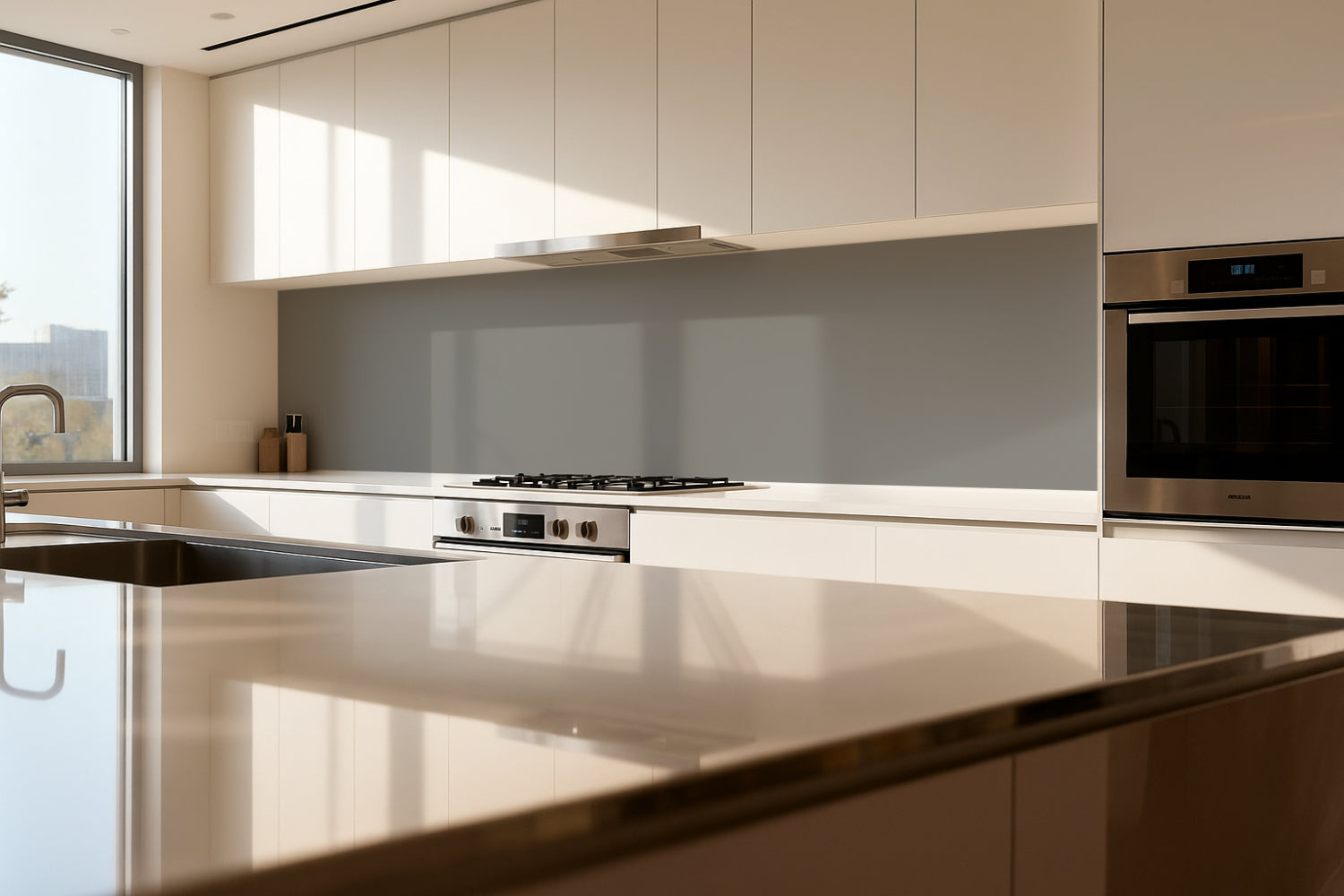 Küchenrückwand Einfarbig