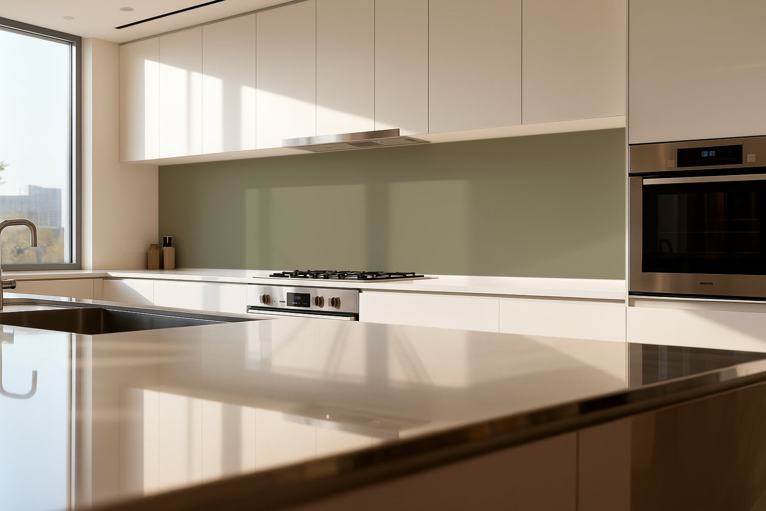 Küchenrückwand Einfarbig