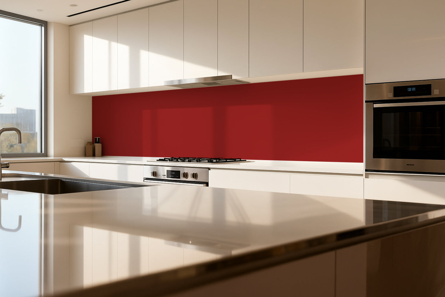 Küchenrückwand Einfarbig
