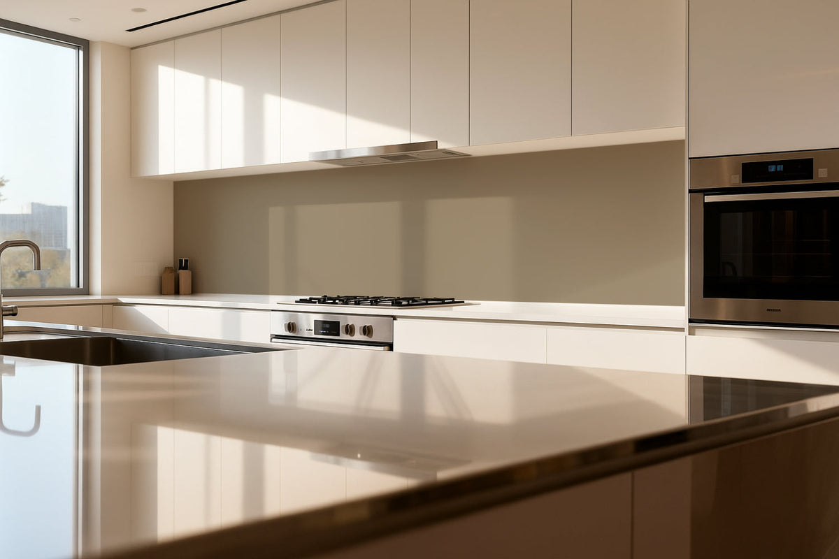 Küchenrückwand Einfarbig