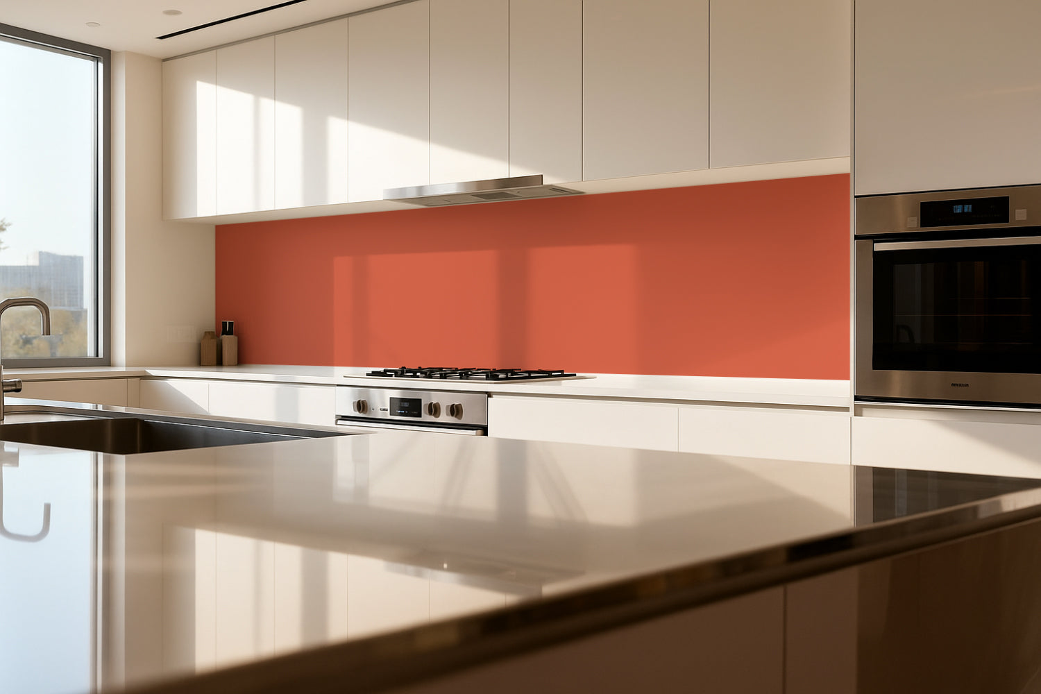 Küchenrückwand Einfarbig