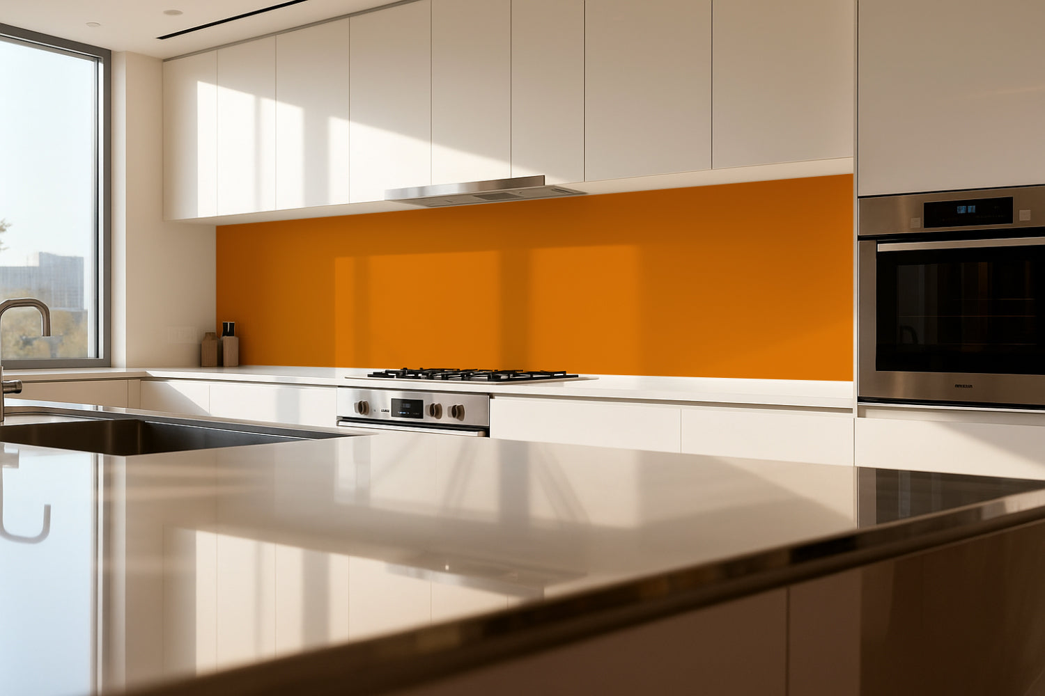 Küchenrückwand Einfarbig