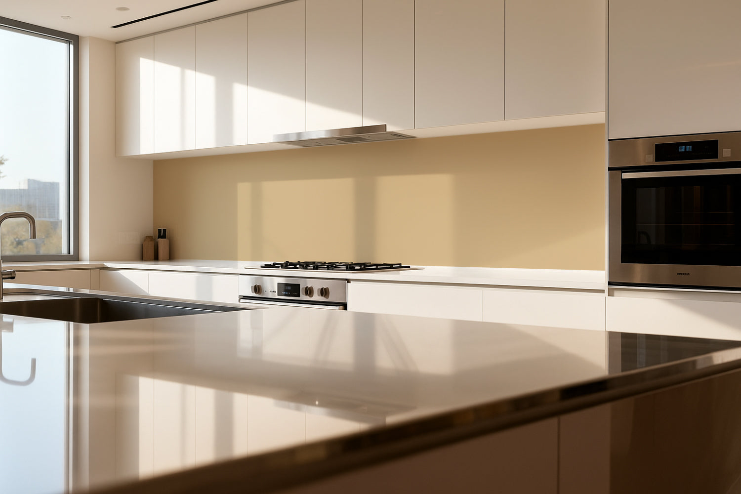 Küchenrückwand Einfarbig