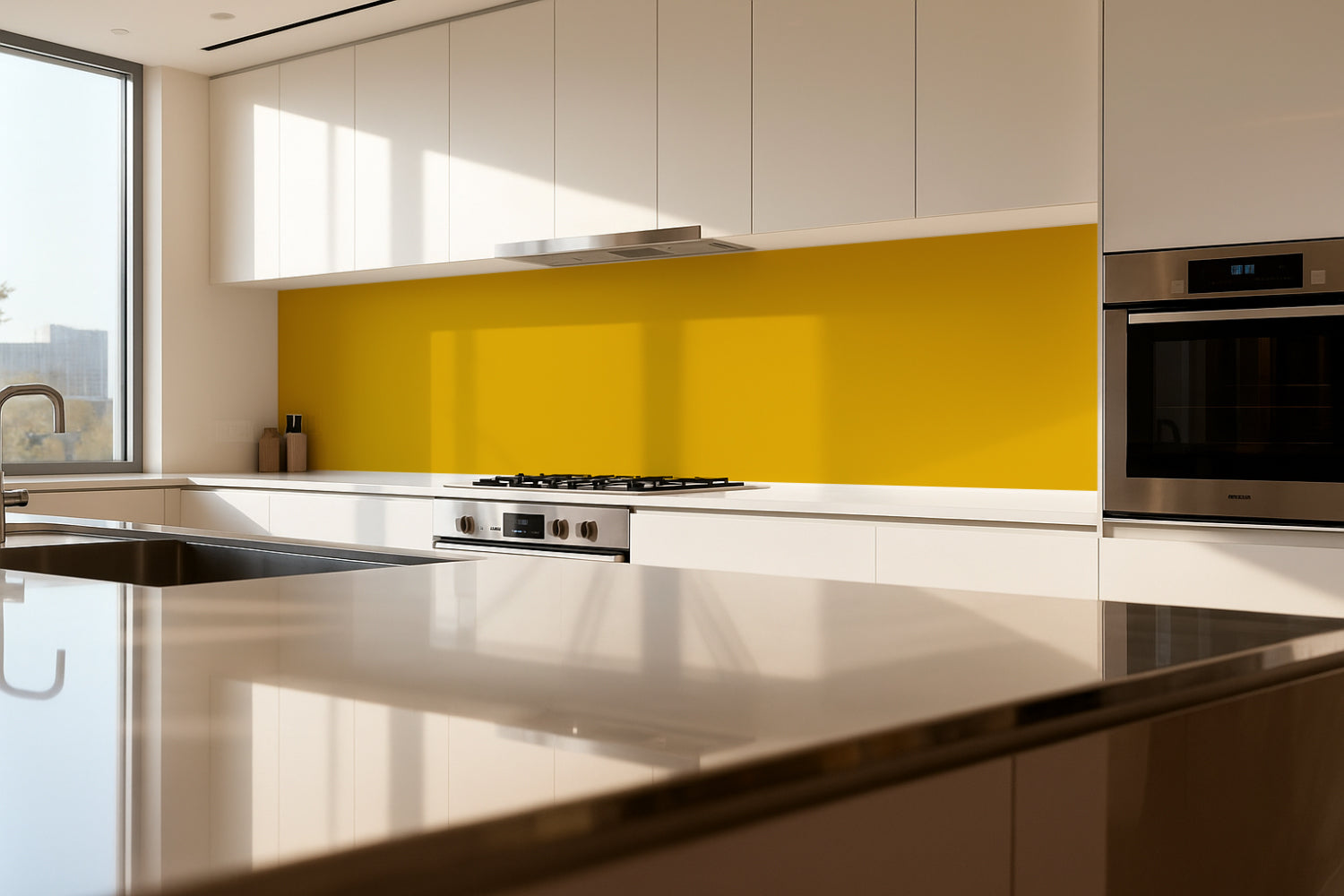 Küchenrückwand Einfarbig