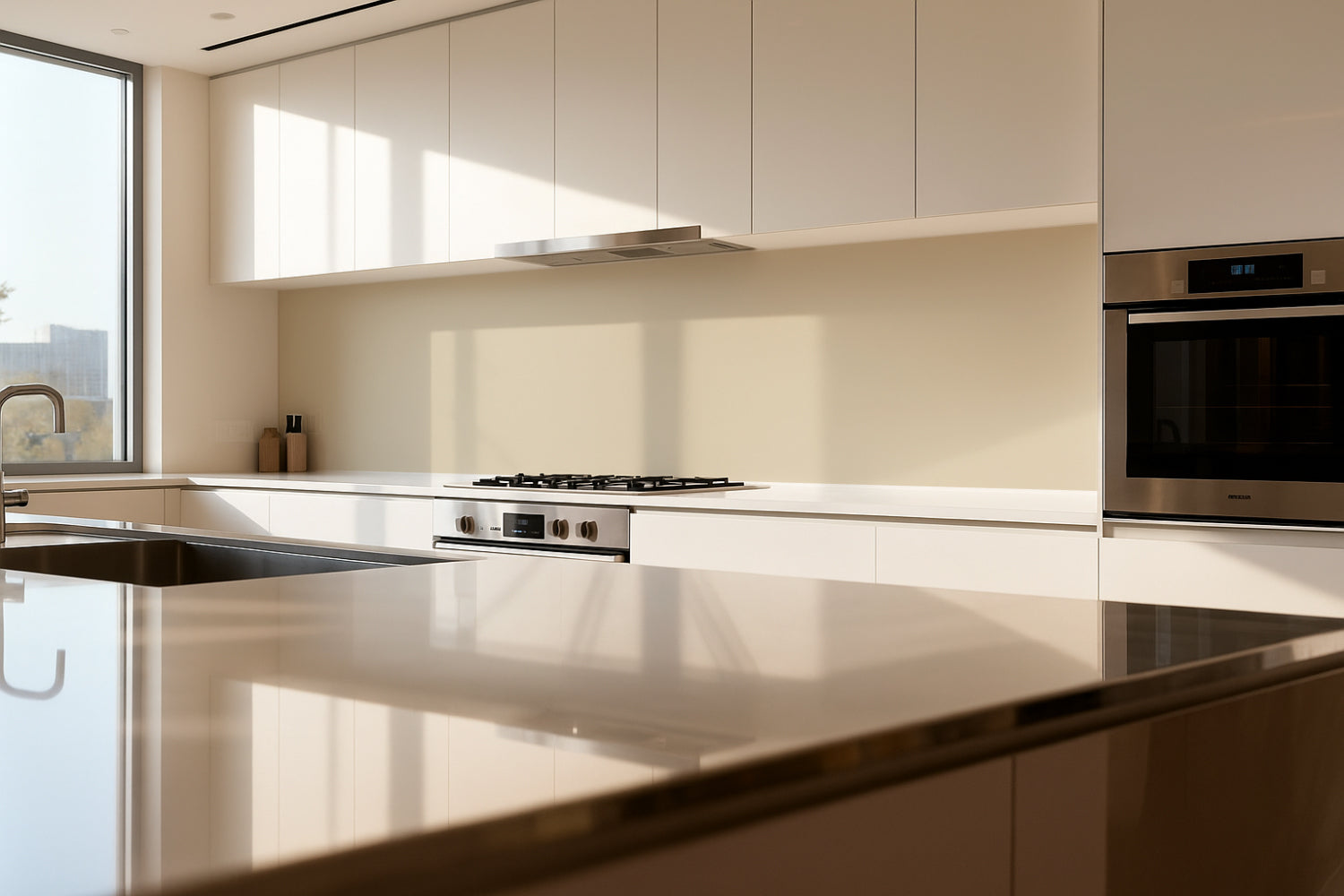 Küchenrückwand Einfarbig