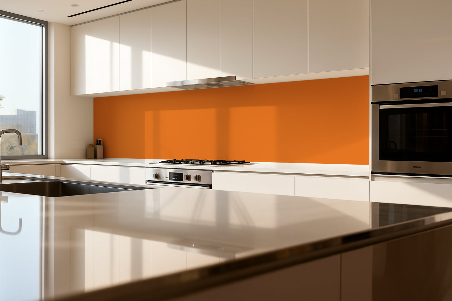 Küchenrückwand Einfarbig