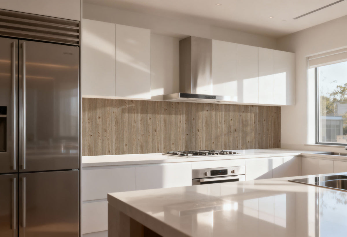 Küchenrückwand Holzoptik