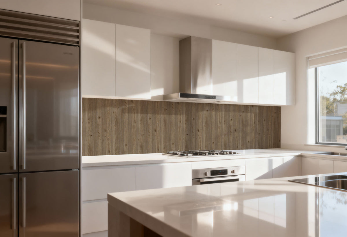 Küchenrückwand Holzoptik